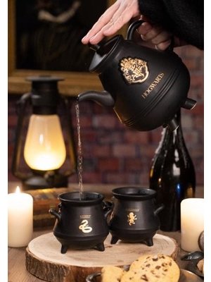 Abystyle Harry Potter Hogwarts Teapot and 2 Cauldrons Set Wizarding World