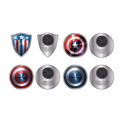 HMB Marvel Captain America Set of 4 Pins