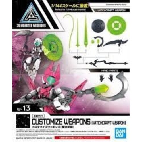 Bandai Gundam 30MS Customize Weapons Witchcraft Weapon Model Kit