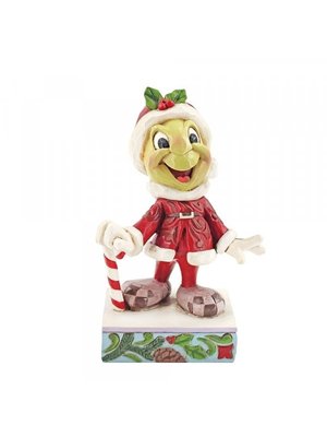 Disney Traditions Disney Traditions Be Wise and Be Merry Christmas Jiminy Cricket Figurine