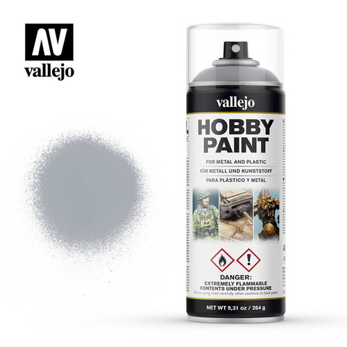 Vallejo Gundam Acc Aerosol Primer 400ml Silver