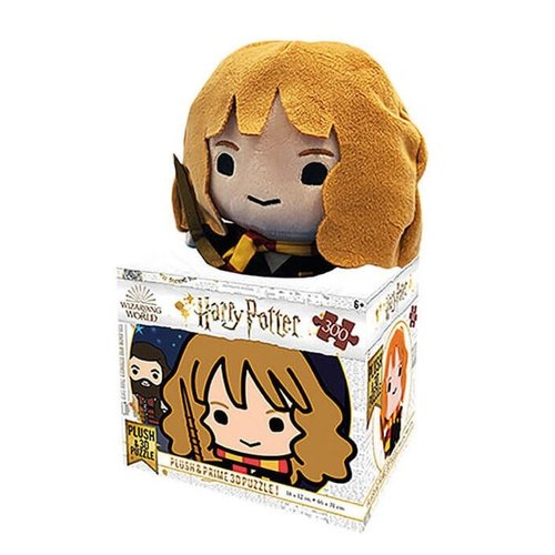Harry Potter Lenticular Puzzle 3D 31x32cm + Pluche Hermione Harry Potter Lenticular Puzzle 3D 31x32cm + Pluche Hermione