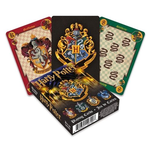 Aquarius Harry Potter House Crests Playing Cards