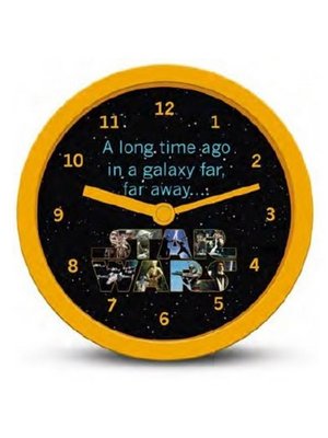 Pyramid Star Wars Long Time Ago Desk Clock with Alarm Function 12cm