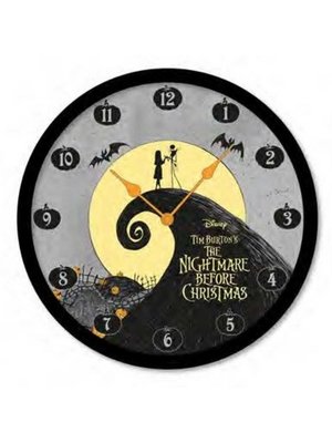 Pyramid The Nightmare Before Christmas Jack and Sally Wandklok 25cm Diameter