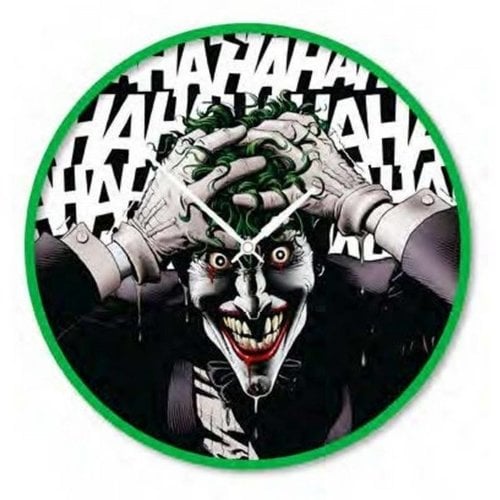 DC Comics Joker Ha Ha Ha Wandklok 25cm Diameter