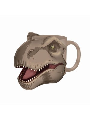 HMB Jurassic Park T-Rex Shaped Ceramic Mug