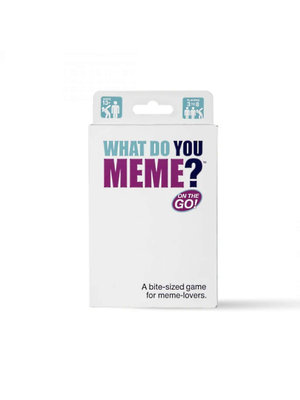 What Do You Meme? UK Edition Card Game Travel Edition