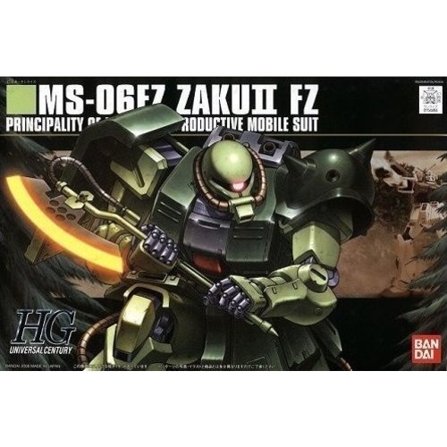 Bandai Gundam HG MS-06FZ ZakuII FZ Model Kit 087