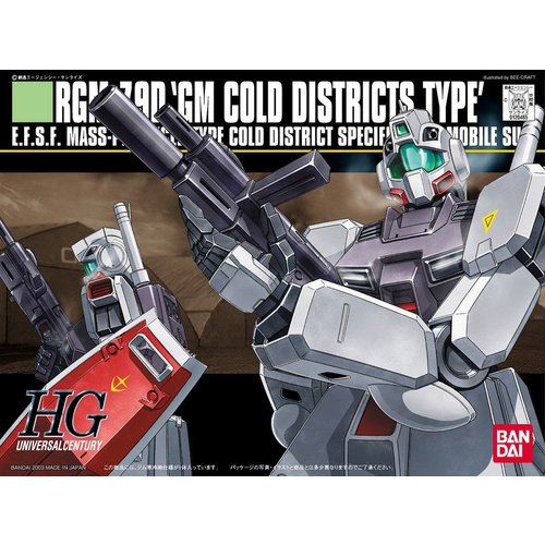 Bandai Gundam HG RGM-79D GM Gold Districts Type 038 Model Kit