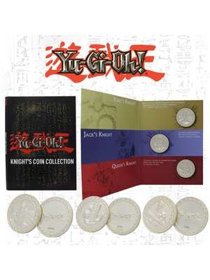 Bandai Yu-Gi-Oh! Knights Premium Coins (3) Collect Box Limited Edition