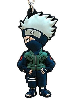 Abystyle Naruto Kakashi Rubber Keychain