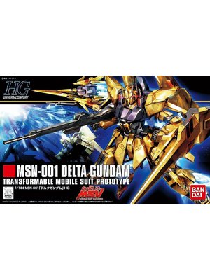 Bandai Gundam HGUC 1/144 MSN-001 Delta Gundam Model Kit 136