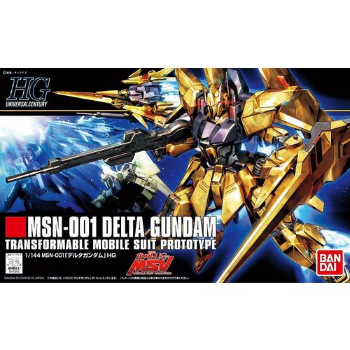 Bandai Gundam HGUC 1/144 MSN-001 Delta Gundam Model Kit 136
