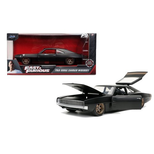 Jada Toys Fast & Furious Doms's 1968 Dodge Charger Widebody 1:24