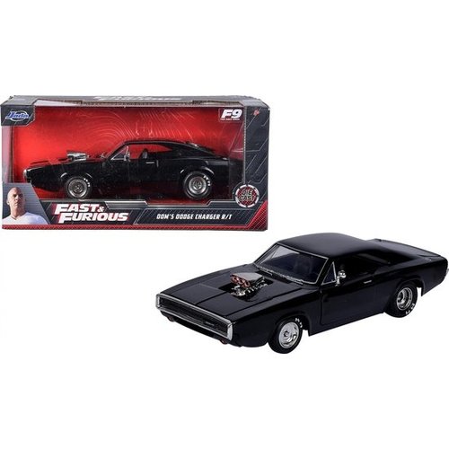 Jada Toys Fast & Furious Doms 1970 Dodge Charger 1/24 DieCast Metal Jada Toys Fast & Furious Doms 1970 Dodge Charger 1/24 DieCast Metal