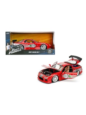 Jada Toys Fast & Furious Doms 1993 Mazda RX-7 1/24 Figure Metals Die Cast