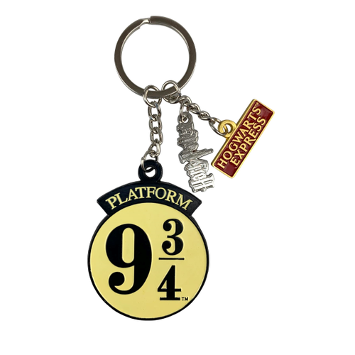 Groovy Harry Potter Platform 9 3/4 Metal Keychain