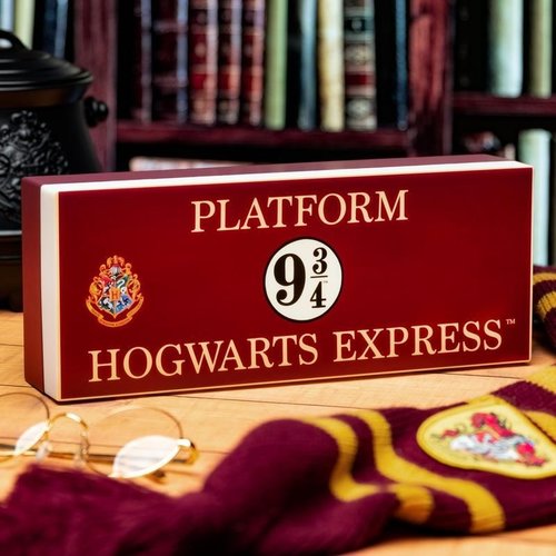 Paladone Harry Potter Platform 9 3/4 Hogwarts Express Light USB/Battery Powered Paladone Harry Potter Platform 9 3/4 Hogwarts Express Light USB/Battery Powered