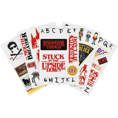 Pyramid Stranger Things Tech Stickers Set van 37 Stickers