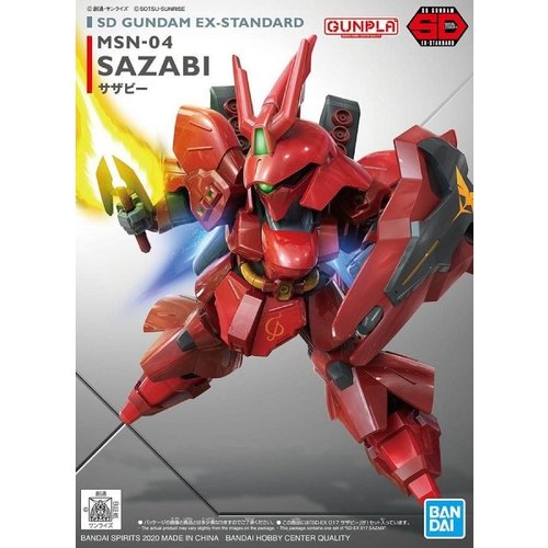 Bandai Gundam SD EX Standard Sazabi MSN-04  Model Kit