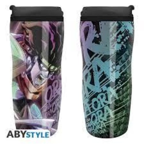 Abystyle JoJo's Bizarre Adventure Star Platinum Tumbler Travel Mug 355ml Abystyle JoJo's Bizarre Adventure Star Platinum Tumbler Travel Mug 355ml
