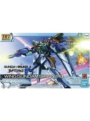 Bandai Gundam HG Breaker Battlogue 1/144 Gundam Wing Gundam Sky Zero Model Kit 09