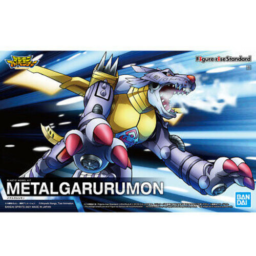 Bandai Digimon Figure Rise Standard MetalGarurumon Model Kit