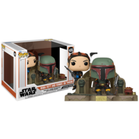 Funko POP! Television Moments Star Wars 486 Boba Fett And Fennec On Throne