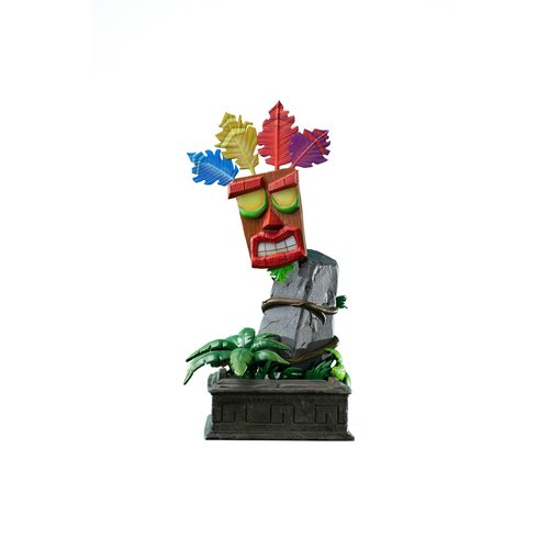 First4Figures Crash Bandicoot Aku Aku Mask Statue 40cm F4F First4Figures