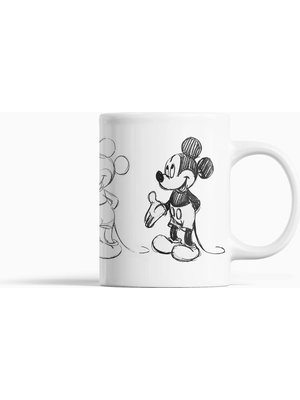 Pyramid Disney Mickey Mouse Sketch Mug 300ml