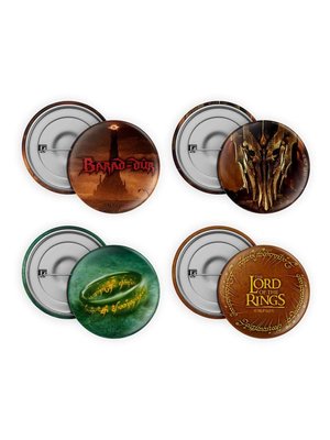SD Toys Lord of the Rings Badge 4 Pack