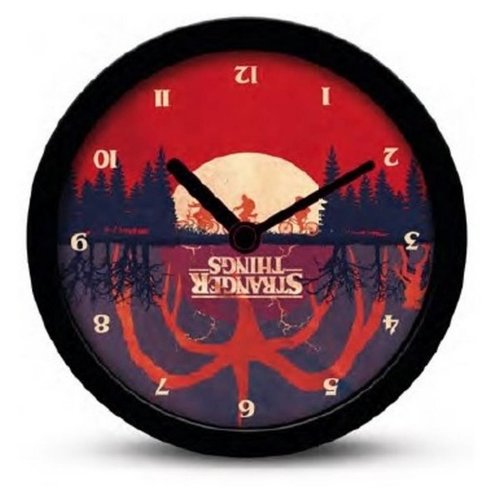 Stranger Things Upside Down Desk Clock With Alarm Function 12cm Stranger Things Upside Down Desk Clock With Alarm Function 12cm