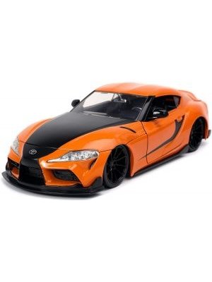 Jada Toys Fast & Furious Orange Toyota Supra GR 2020 Die Cast Metal Jada Toys