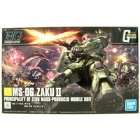 Gundam HGUC MS-06 Zaku II 1/144 Model Kit