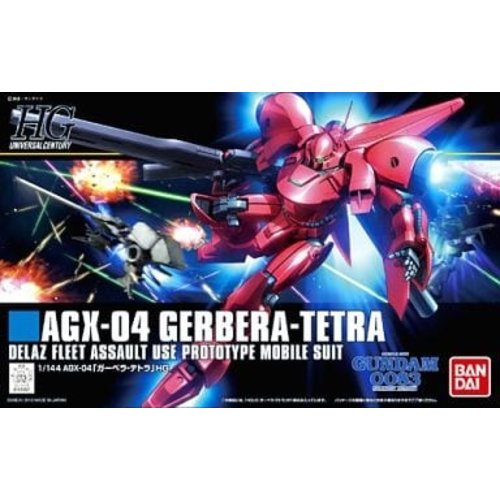 Bandai Gundam HGUC AGX-04 Gerbera - Tetra 1/144 Model Kit 159