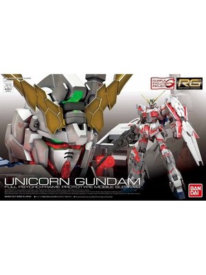 Bandai Gundam RG 1/144 Unicorn Gundam Campain FPFP Mobile Suit RX-0 Model Kit 25
