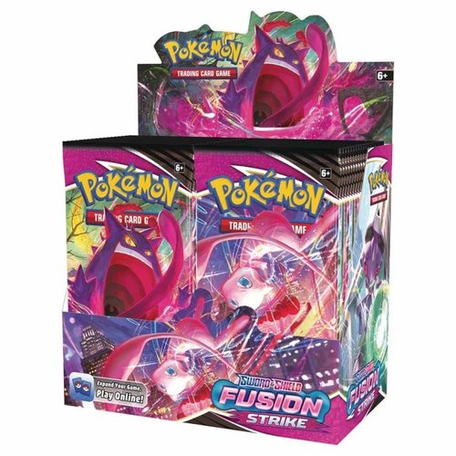 The Pokemon Company Pokemon TCG Sword & Shield Fusion Strike Booster The Pokemon Company Pokemon TCG Sword & Shield Fusion Strike Booster