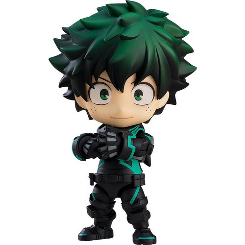 Good Smile Company My Hero Academia World Heroes Mission 1691 Izuku Midoraya Stealth Suit Ver. Figure Nendroid Good Smile Company My Hero Academia World Heroes Mission 1691 Izuku Midoraya Stealth Suit Ver. Figure Nendroid