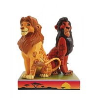 Disney Traditions Simba & Scar Figurine