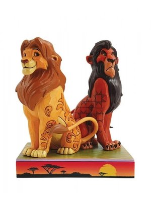 Disney Traditions Simba & Scar Figu