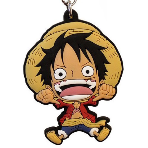 Abystyle One Piece Luffy PVC Keychain