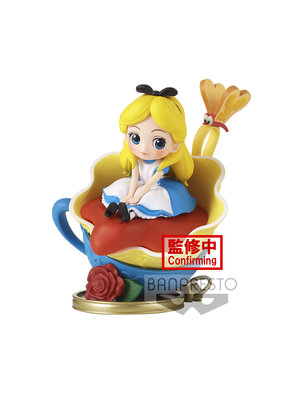 Banpresto Disney Alice Figure Q Posket Stories Ver.A 9cm