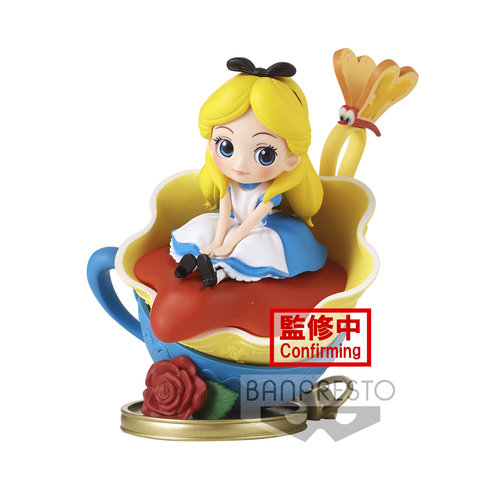 Banpresto Disney Alice Figure Q Posket Stories Ver.A 9cm