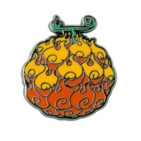 One Piece Flame Fruit Pin