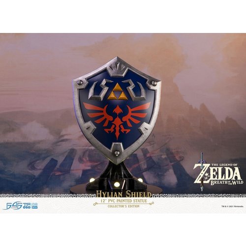 First4Figures The Legend Of Zelda Breath Of The Wild Hylian Shield With Light Up Function PVC Statue First4Figures