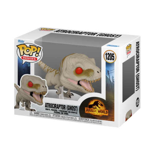 Funko Funko Pop! Jurassic World Dominion 1205 Atrociraptor Ghost