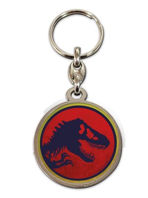 SD Toys Jurassic Park Logo Keychain