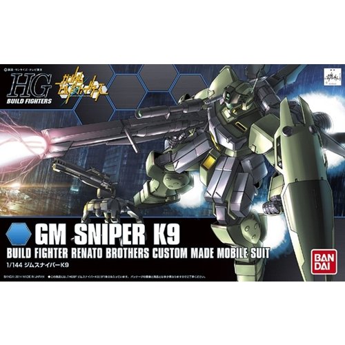 Bandai Gundam HG Build Fighters GM Sniper K9 1/144 Model Kit 010