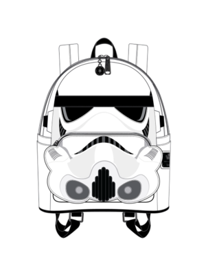 Loungefly Star Wars Stormtrooper Backpack 23x27x11cm Loungefly